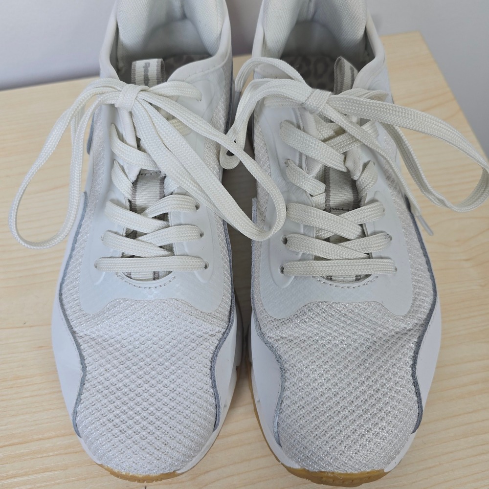 Reebok Zig Dynamica 4 Womens White Gum Athletic Sneakers Shoes Size 8 Low Top - Picture 5 of 8